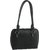 Rags Style Black P.U. Leather Shoulder Bag For Women