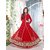 Radhey Arts Latest Heavy Designer Red Anarkali Suits