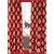 Jds032 Mehroon Designer Door And Window Curtains Set Of 2