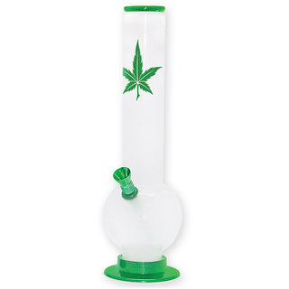 Moksha 10 inch Milky White Bubble Bong