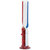 Moksha 16 Inch Tall Acrylic Cylinder Water Bong