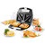 Nova 2 Slice Sandwich Maker Nsm 2412 Toast(White)