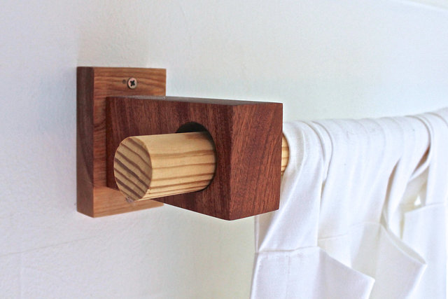 Buy Modern Wood Curtain Rod Holders Online 1699 From Shopclues