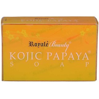 Royal Beuty Kojic Papaya Soap For Skin Whitening 3pcs (120g)