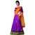 7 Colors Lifestyle Purple Coloured Net Embroidered Semi-Stitched Lehenga Choli