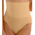 PrivateLifes Waist Control Beige Tummy Tucking Shaping Brief