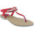 Ten Red Artificial Leather Sandals (TENSANMBDRED03)