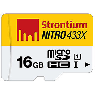 Buy Strontium Nitro 16 GB MicroSDHC UHS-1 Class 10 433X 65MB/s Online ...