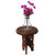 Onlineshoppee Antique Wooden Foldable Table With Handicrafts Beautiful Design