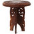 Onlineshoppee Antique Wooden Foldable Table With Handicrafts Beautiful Design