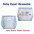 2 Pcs Cotton Diaper Inside Plastic With Inner Pad