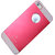 Air Jacket Metal Back Case Cover for Apple iPhone 5 - Red
