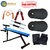 Fitfly Brand New Abdominal Bench (2x2) With18kg Weight + All Gym Accessories