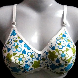 Buy Cotton Bra - Printed Combo of 2. Size 32/80 cm. D1 Online @ ₹99 from  ShopClues