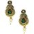 Peacock Feather Pendant Set By Zaveri Pearls-ZPFK3349