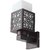 LeArc Designer Lighting Contemporary Glass Metal Wood Wall Light WL1813