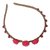 Viva Fashions Roses and Beads Hair Band (Multicolor)