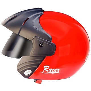 Buy Formulate - Open Face Helmet - Racer (Bright Red) Size 580 mm ...