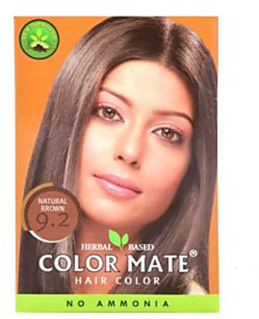 Buy Color Mate Hair Color  Natural Brown Online @ ₹209 from  ShopClues