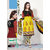 Sonal Trendz Black & Yellow Color Pure Cotton  Dress Material