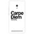 The Fappy Store Carpe-Diem Plastic Back Cover Asus Zenphone 5 