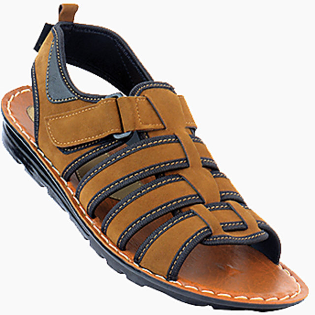 Lunar's Walkmate Men's Sandals Shoes 1018 Size 9 Black Slip on Comfort