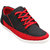 Port black and red casual shoe