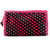 Bendly Pink Polka Multipurpose Pouches Set of 3