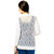 Women's Short Net Shrug in White Color (Size 28 to 34)