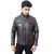 Loveleather Mens Casual Faux Leather Jackets (Loveleather-0035-Dark Brown)