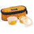 Colonial Smart Lock Sml-202 Airtight Yellow Tiffin Box With Insulated Bag Melamine -2 Pc Set