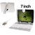 Premium Leather Case Cover Holder with USB Interface Keyboard in  for 7 inch Universal Tablet PC - Assorted Color