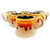 Jocular Stylish Textured Tea Cups Set Of-6 1843