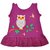 JusCubs Owl Sitting Purple Top