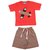 JusCubs Fly High Red Tee With Shorts