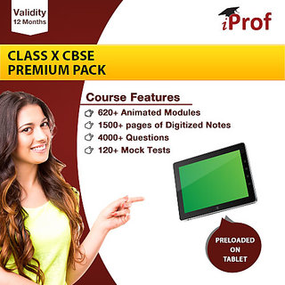 Class 10th CBSE Premium Pack In Educational Tablet