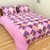 Fresh From Loom Cotton Checkered Double Bed Sheet With Pillow Cover
