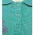 JusCubs Flowers Turquoise Top