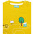 JusCubs Printed Road Route Map Envelope Neck T-Shirt