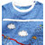 JusCubs Patch And Embroided Animal - Envelope Neck T-Shirt