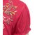 JusCubs Neck Line Embroidery Red Top