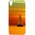 Casotec Sunset Ship View Design Hard Back Case Cover For Htc Desire 820