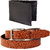 Fedrigo Croco Brown Belt With Wallet FMB-238