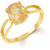 Kundali Yellow Sapphire Pukhraj Original Stone with Premium Quality 18kt Gold Gemstone Ring and Certificate