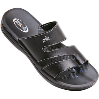 Vkc Men s Black Flip Flops