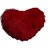 Tickles Red Heart Cushion Stuffed Soft Plush Toy 15 cm