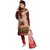 Parisha Multicolor Georgette Printed Salwar Suit Dress Material (Unstitched)