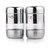 Happy Line Stainless Steel Tea And Sugar Canisters 500gm