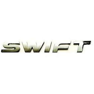 MARUTI SUZUKI SWIFT Car Monogram Chrome Monogram Emblem Logo