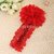 Baby Girl 6-24 Month Flower Lace Wide Headband Elastic Band Hair Accessories Headwear - Red